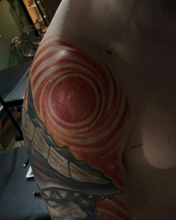 Tatuagem de Erick Ratox: Tribal, Ombro