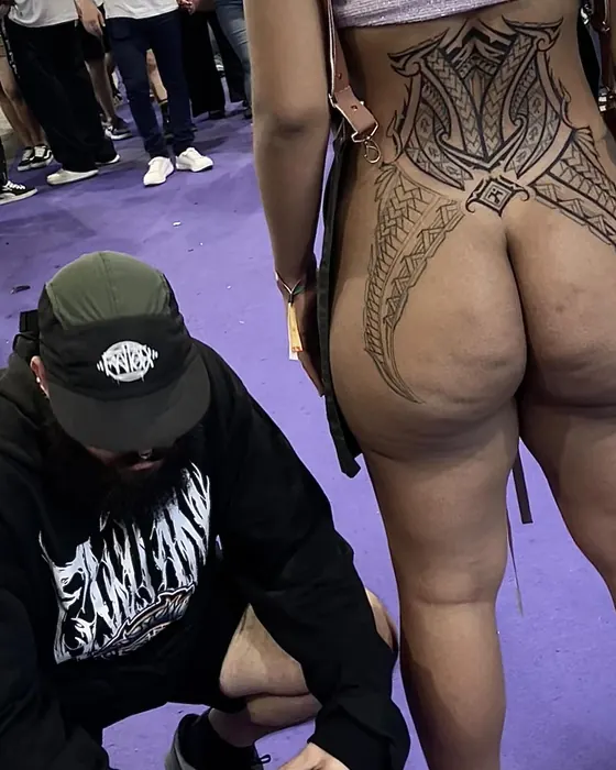 Tatuagem de Erick Ratox: Tribal, Tattoo Week SP