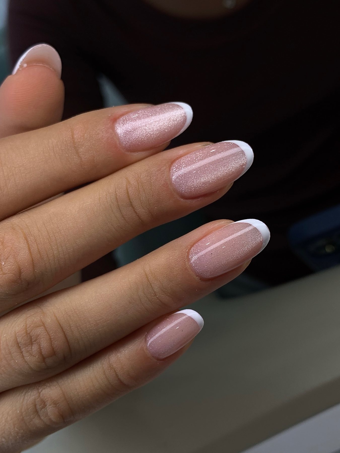 Francesa com shimmer rosé — Lenny Amorim Beauty Studio