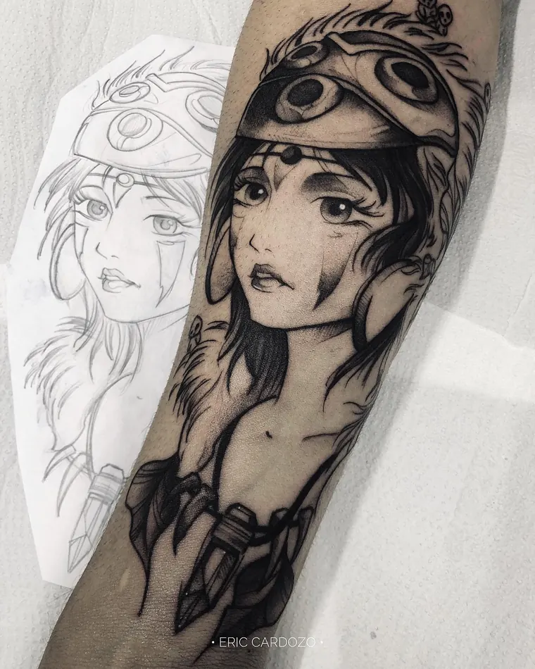 Do desenho à pele, tatuagem sketch por Eric Cardozo